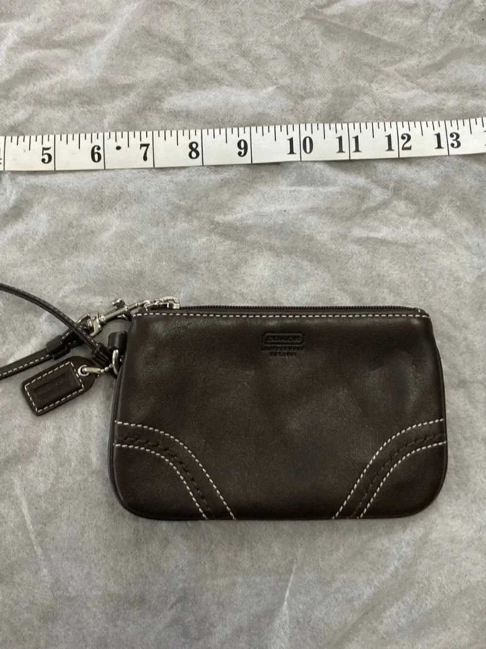 Coach compact wristlet